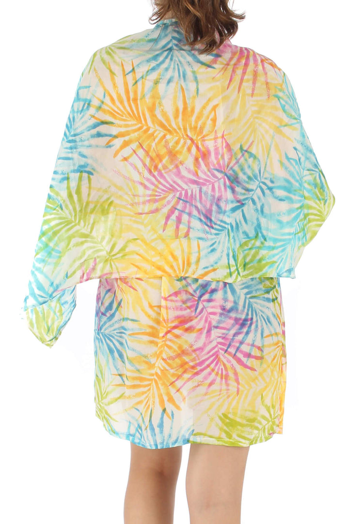 Vestido La Blanca estampado, vista posterior – ClosetRehab