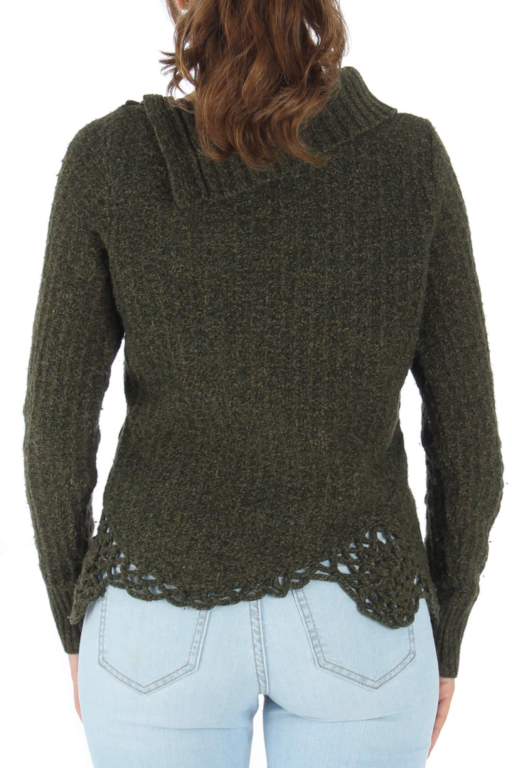 Blusa verde, vista posterior – ClosetRehab
