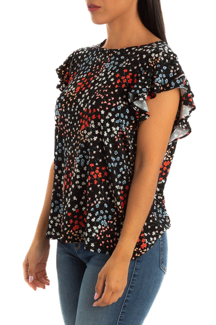 Blusa Cece negro, vista posterior – ClosetRehab