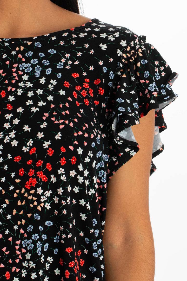 Blusa Cece negro, detalle – ClosetRehab