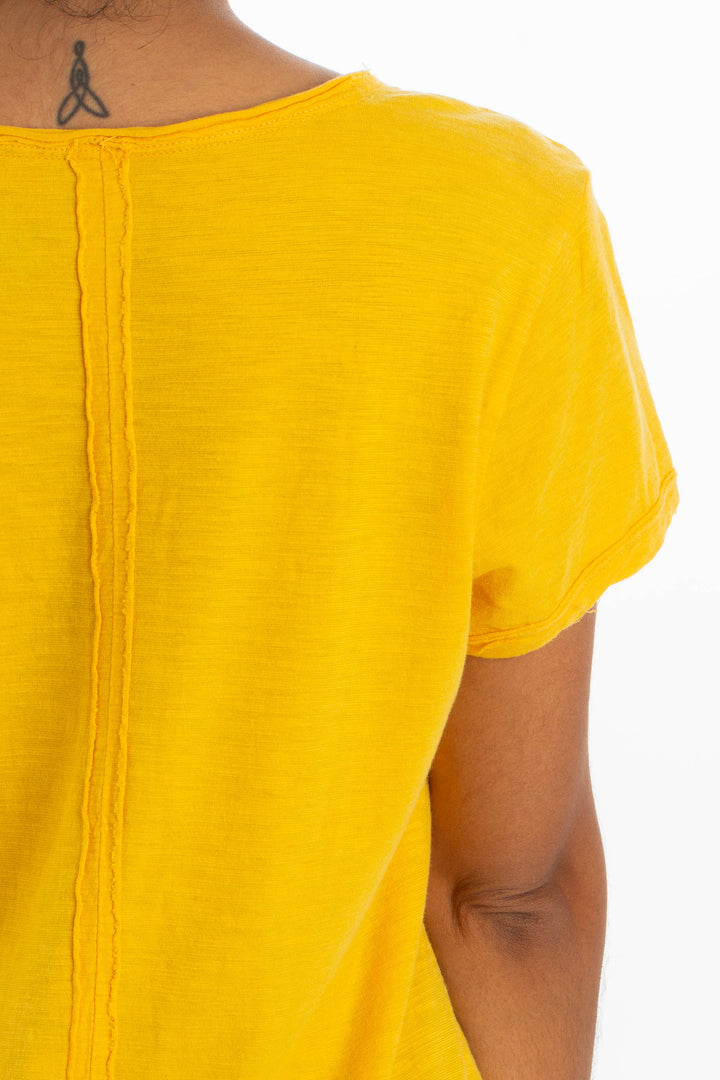 Blusa Pilcro amarillo, detalle 7 – ClosetRehab