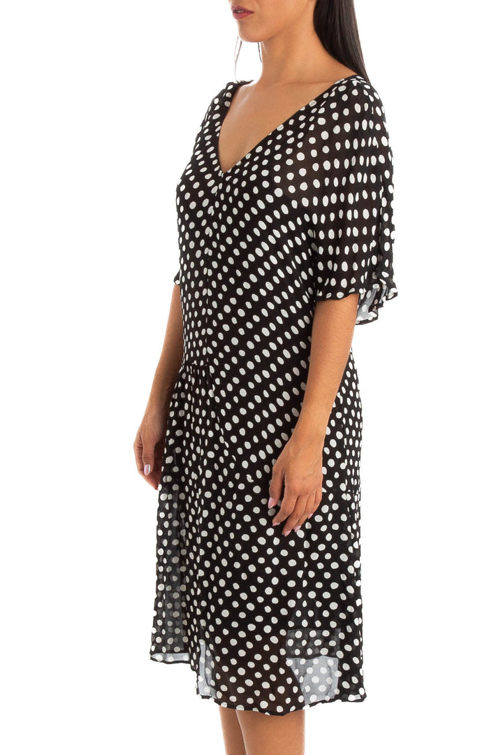 Vestido Bimba y Lola negro, vista posterior – ClosetRehab