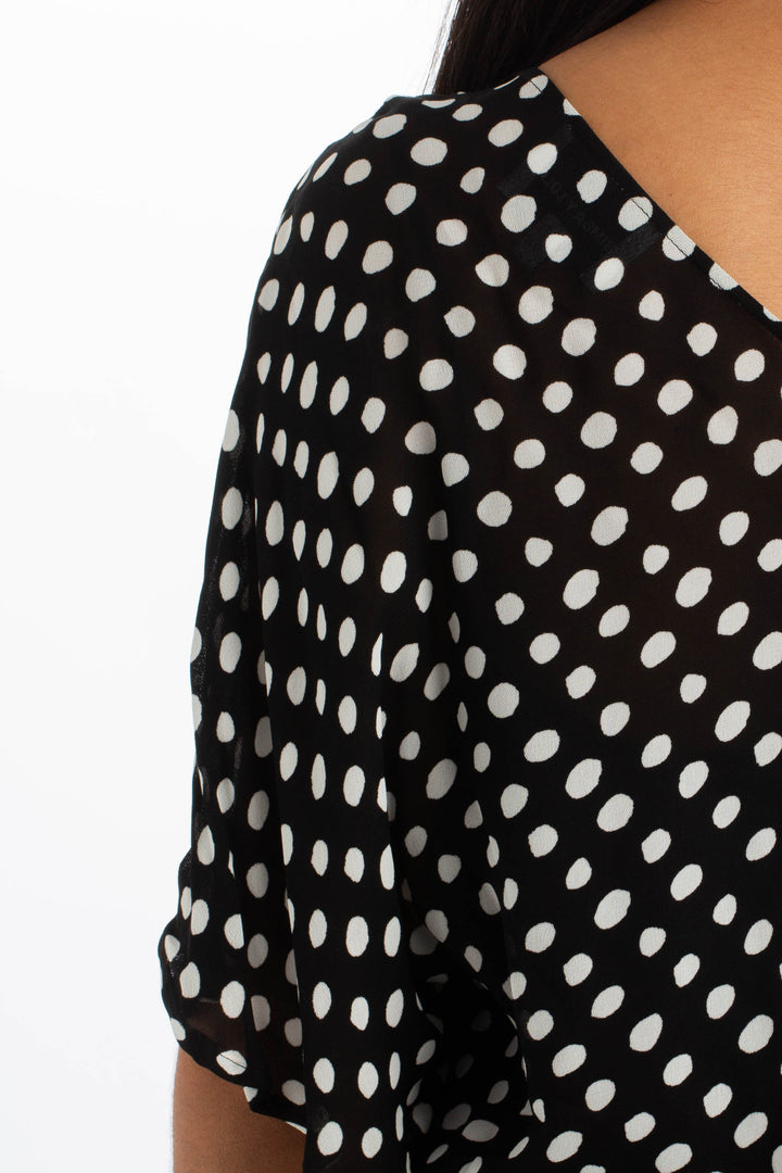 Vestido Bimba y Lola negro, detalle 6 – ClosetRehab