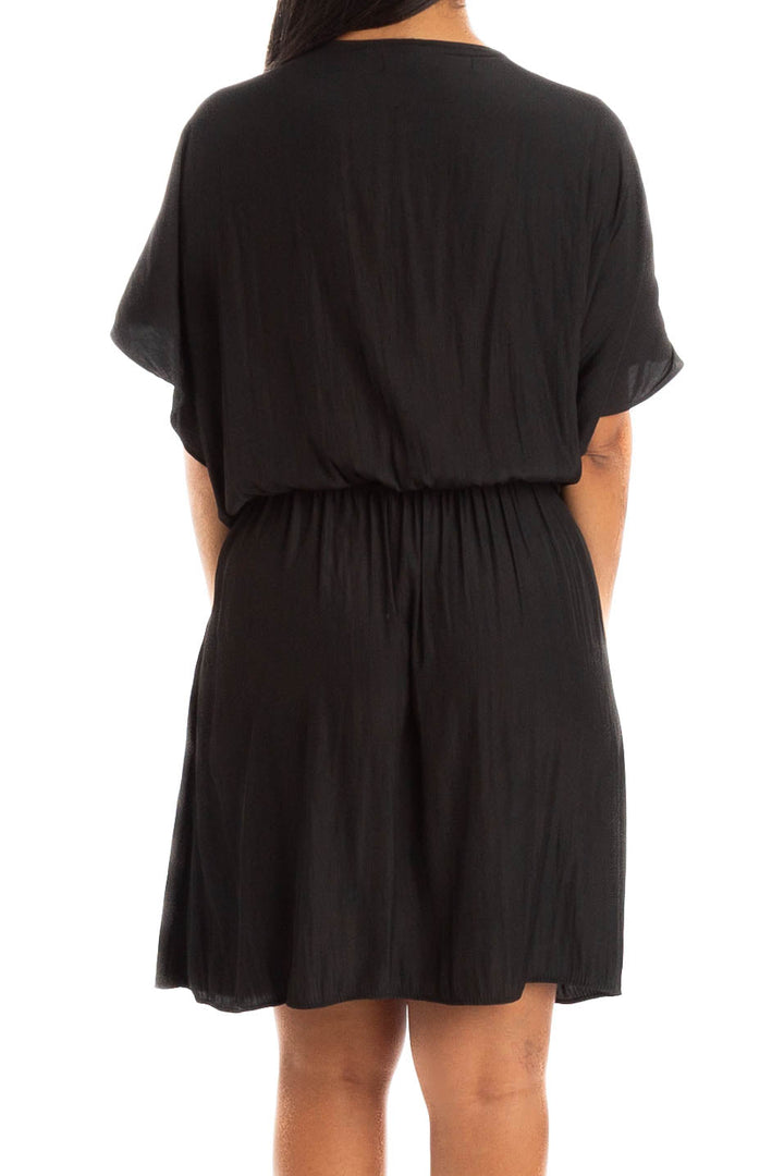 Vestido Rapsodia negro, vista lateral – ClosetRehab