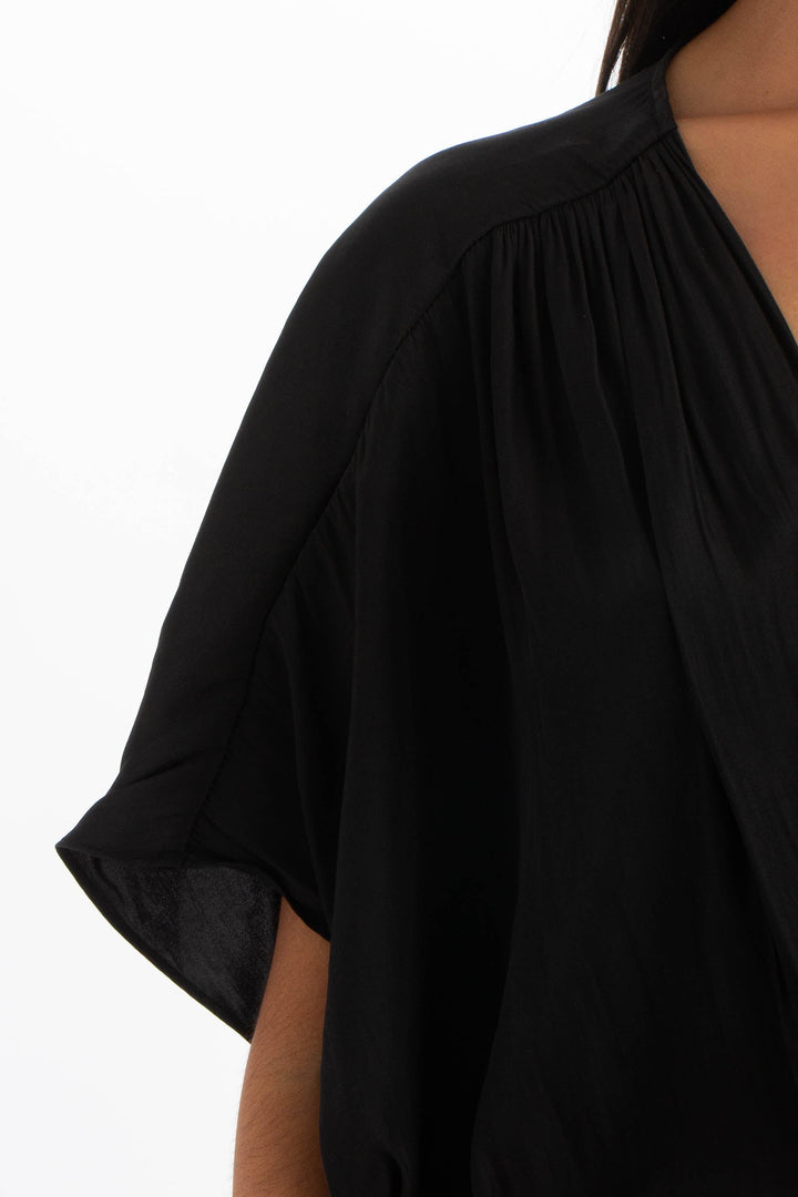 Vestido Rapsodia negro, detalle 5 – ClosetRehab