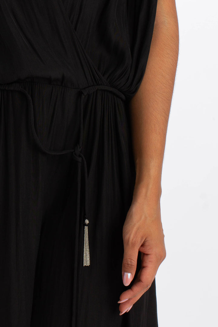 Vestido Rapsodia negro, detalle 6 – ClosetRehab