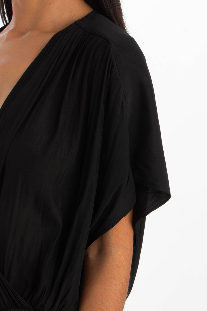 Vestido Rapsodia negro, detalle 7 – ClosetRehab