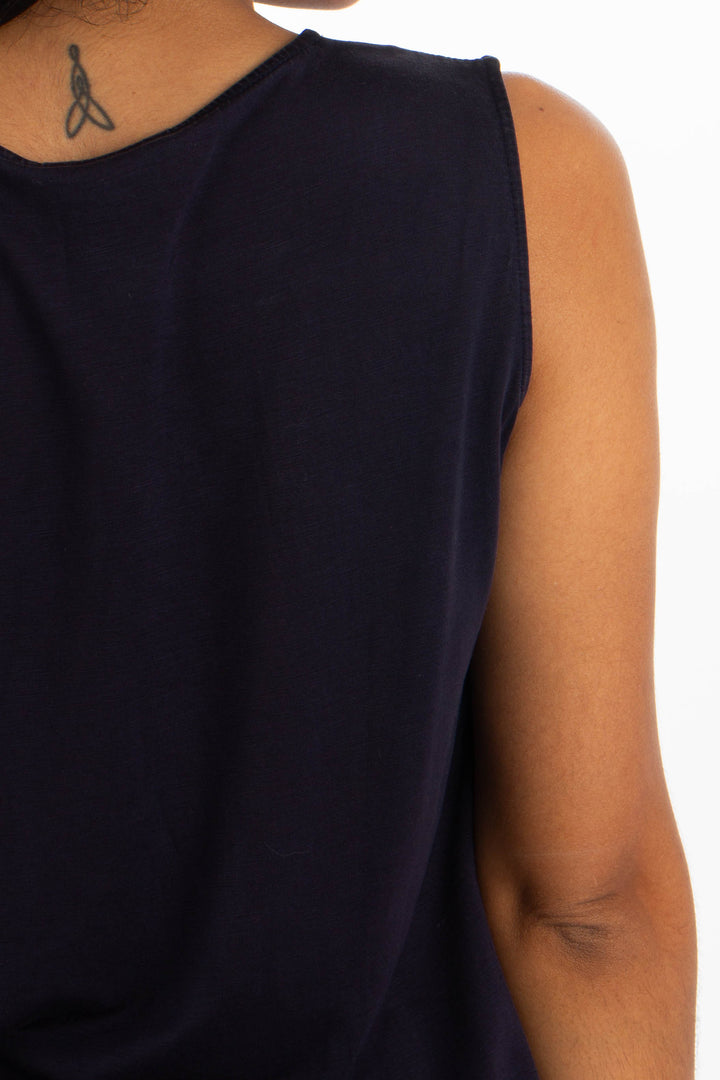 Blusa Massimo Dutti azul, detalle 6 – ClosetRehab