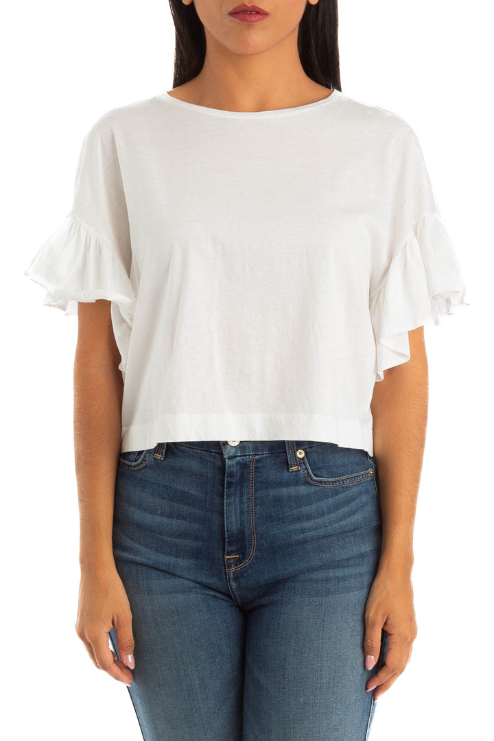 Blusa Massimo Dutti gris, vista frontal – ClosetRehab