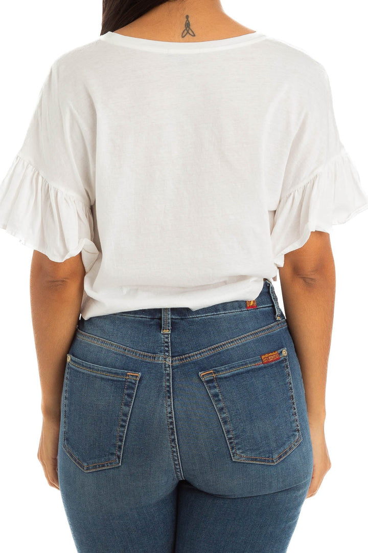 Blusa Massimo Dutti gris, vista lateral – ClosetRehab