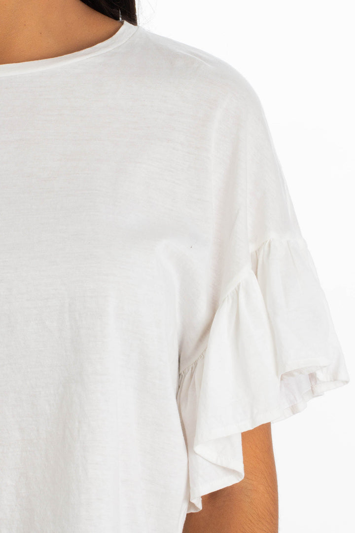 Blusa Massimo Dutti gris, detalle – ClosetRehab