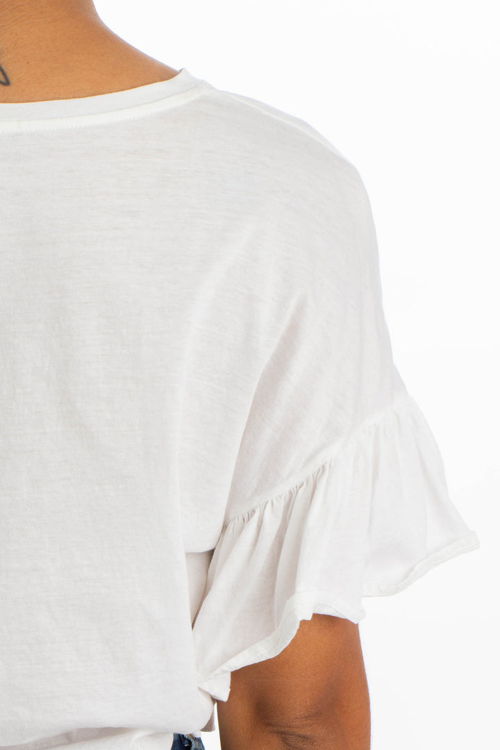 Blusa Massimo Dutti gris, detalle 6 – ClosetRehab