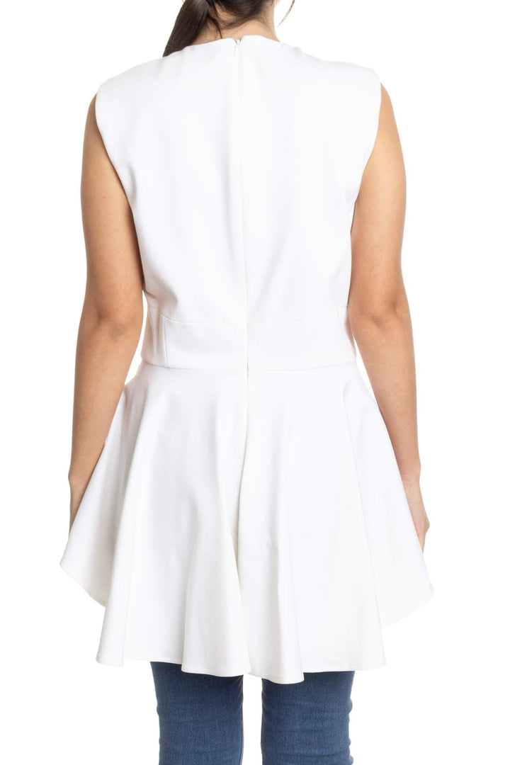 Blusa Cushnie et Ochs blanco, vista posterior – ClosetRehab