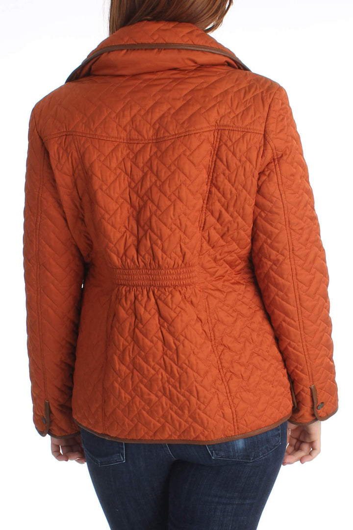 Blusa Cole Haan naranja, vista posterior – ClosetRehab