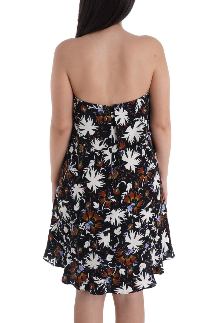 Vestido A.L.C. estampado, vista posterior – ClosetRehab