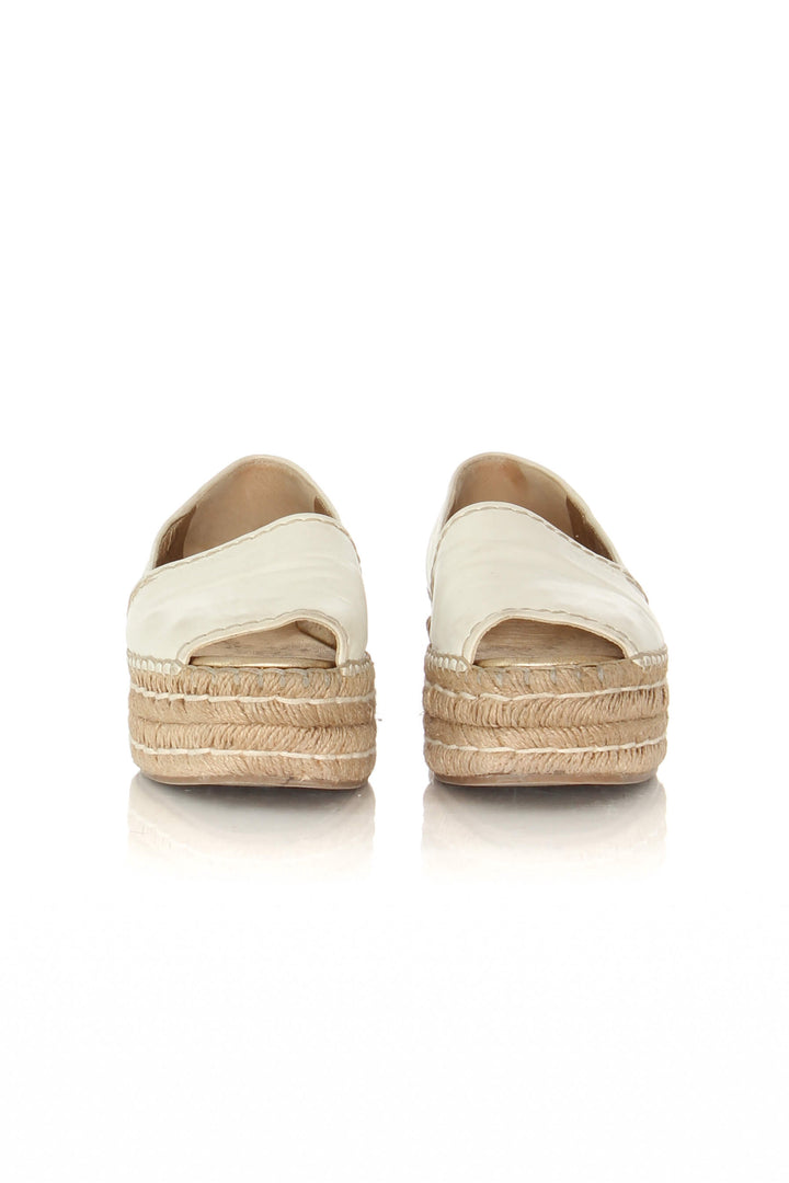 Zapato Prada blanco, detalle 6 – ClosetRehab