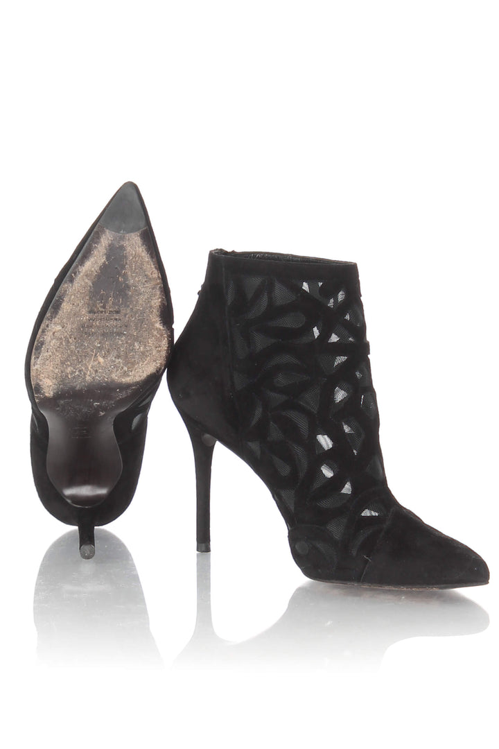 Zapato Stuart Weitzman negro, detalle 7 – ClosetRehab
