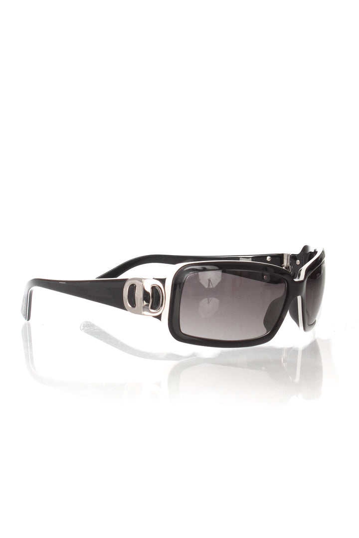 Lentes Salvatore Ferragamo negro, vista frontal – ClosetRehab