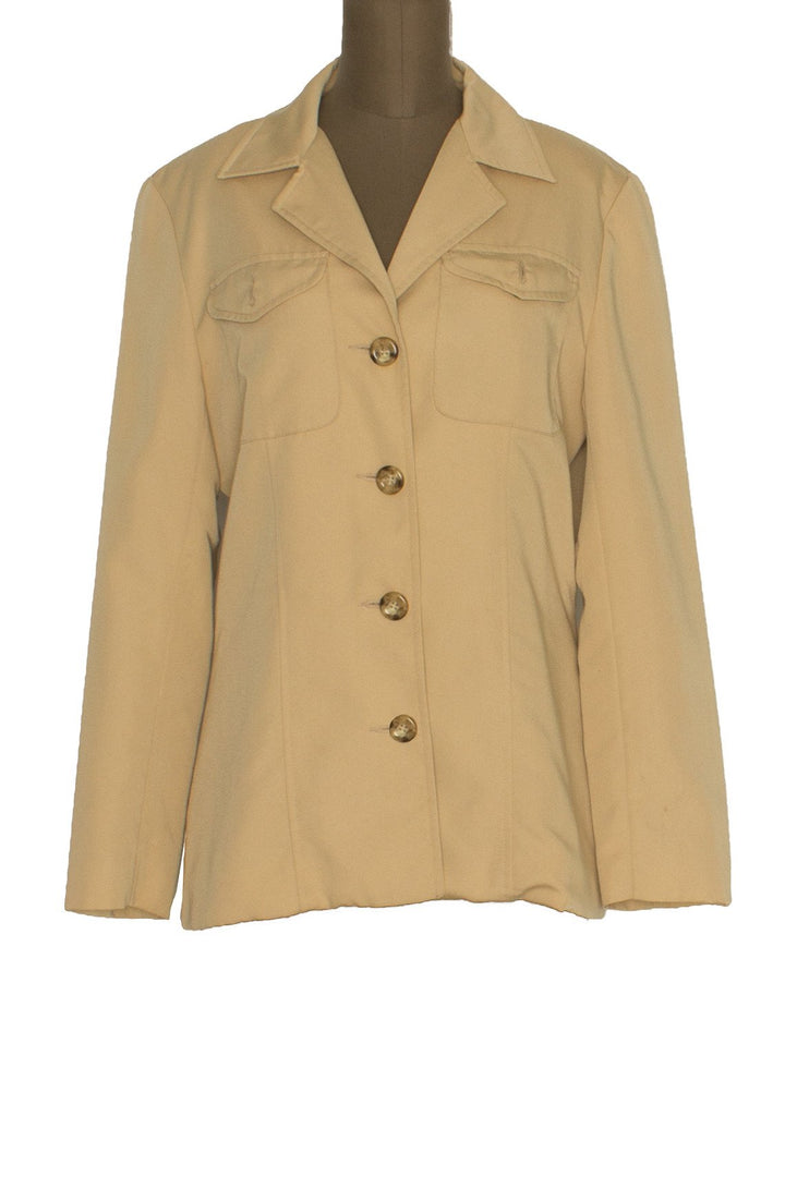 Saco Liz Claiborne café, vista frontal – ClosetRehab