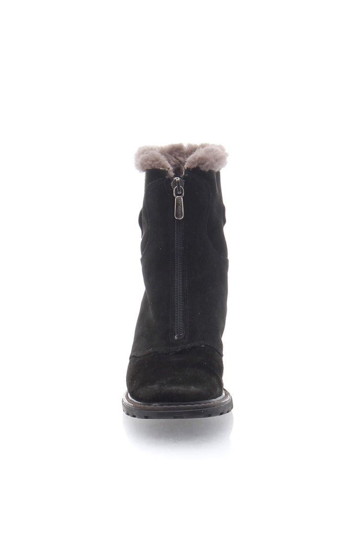 Zapato Aquatalia negro, vista lateral – ClosetRehab