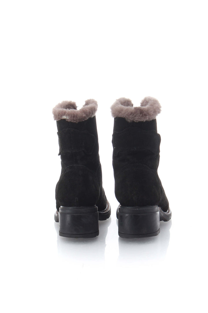 Zapato Aquatalia negro, detalle 8 – ClosetRehab