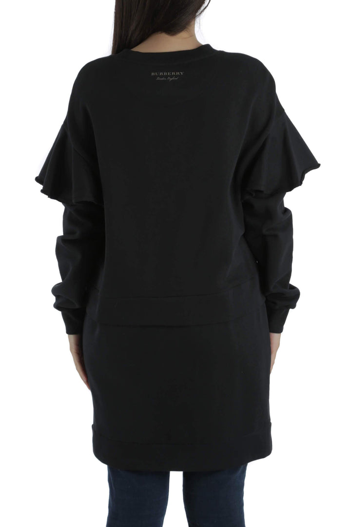 Suéter Burberry negro, vista posterior – ClosetRehab