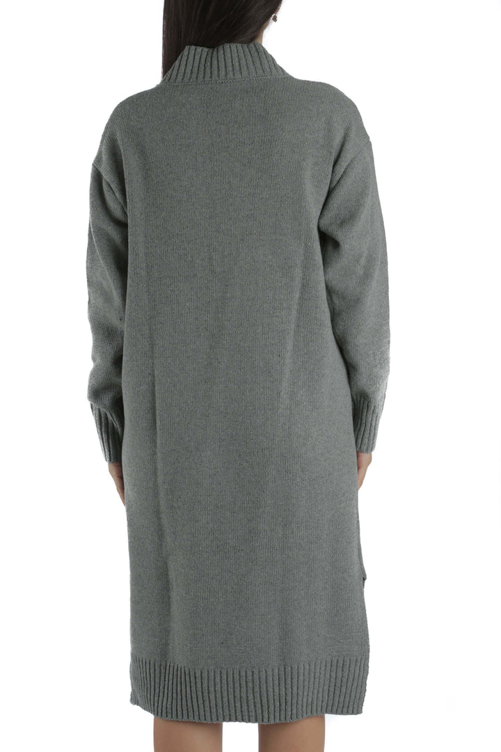 Vestido gris, vista posterior – ClosetRehab