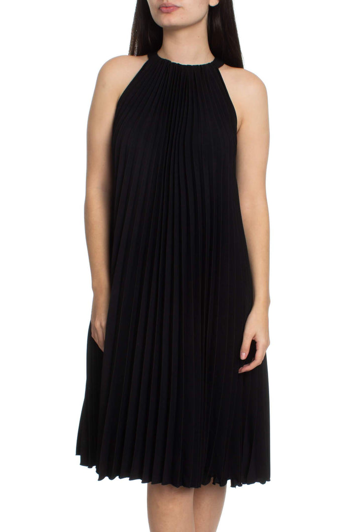 Vestido Max Mara negro, vista frontal – ClosetRehab