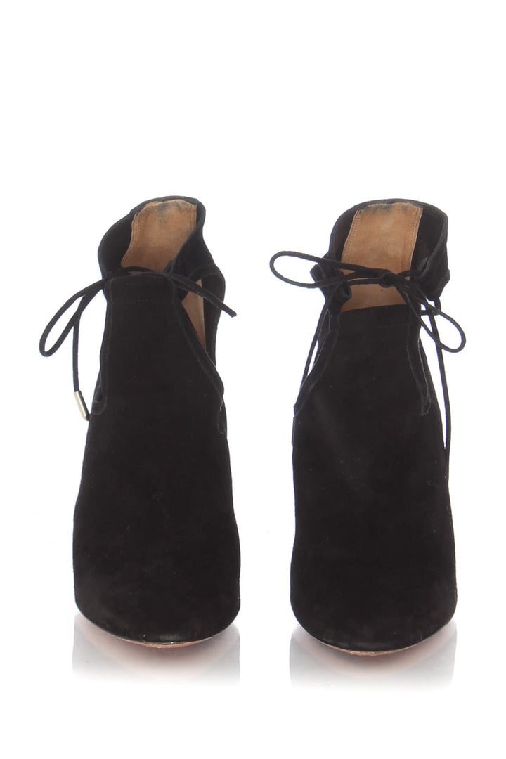 Zapato Aquazzura negro, detalle 6 – ClosetRehab