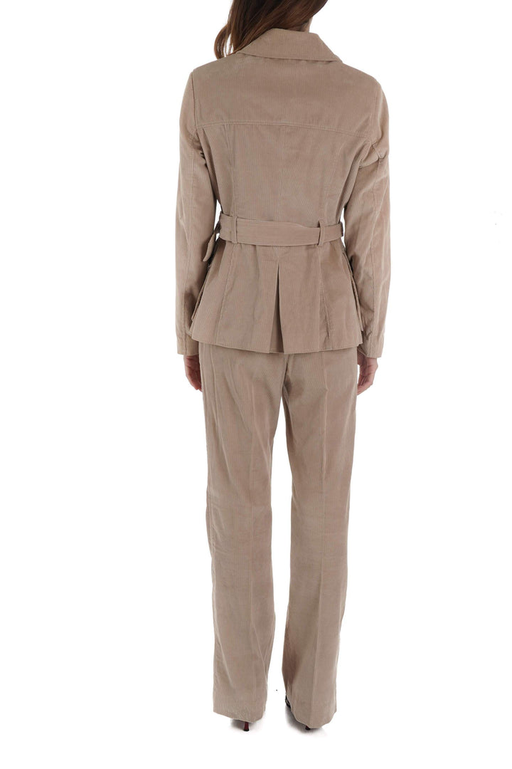 Conjunto Purificación García beige, vista posterior – ClosetRehab