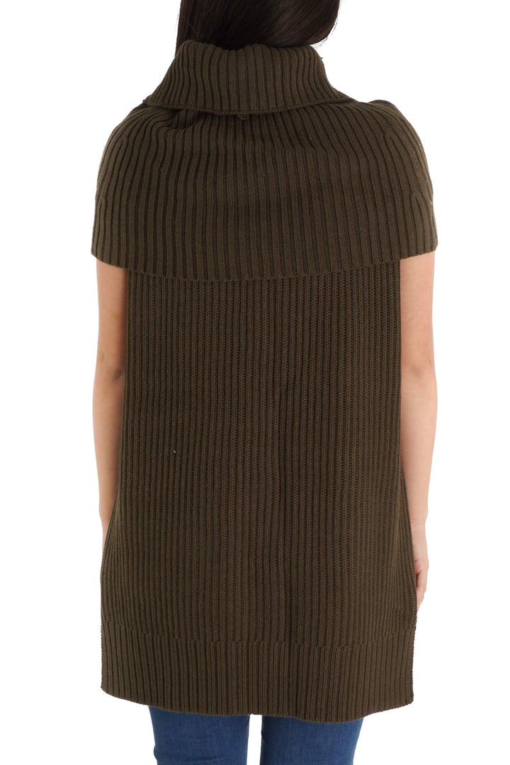 Suéter Michael Kors verde, vista posterior – ClosetRehab