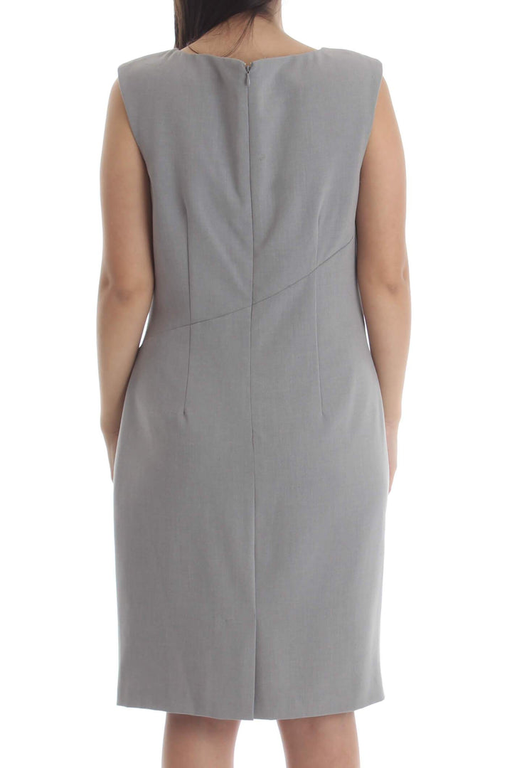 Vestido Calvin Klein gris, vista posterior – ClosetRehab
