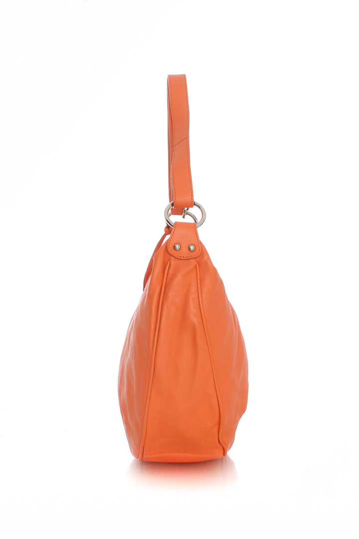 Bolsa Furla naranja, vista lateral – ClosetRehab