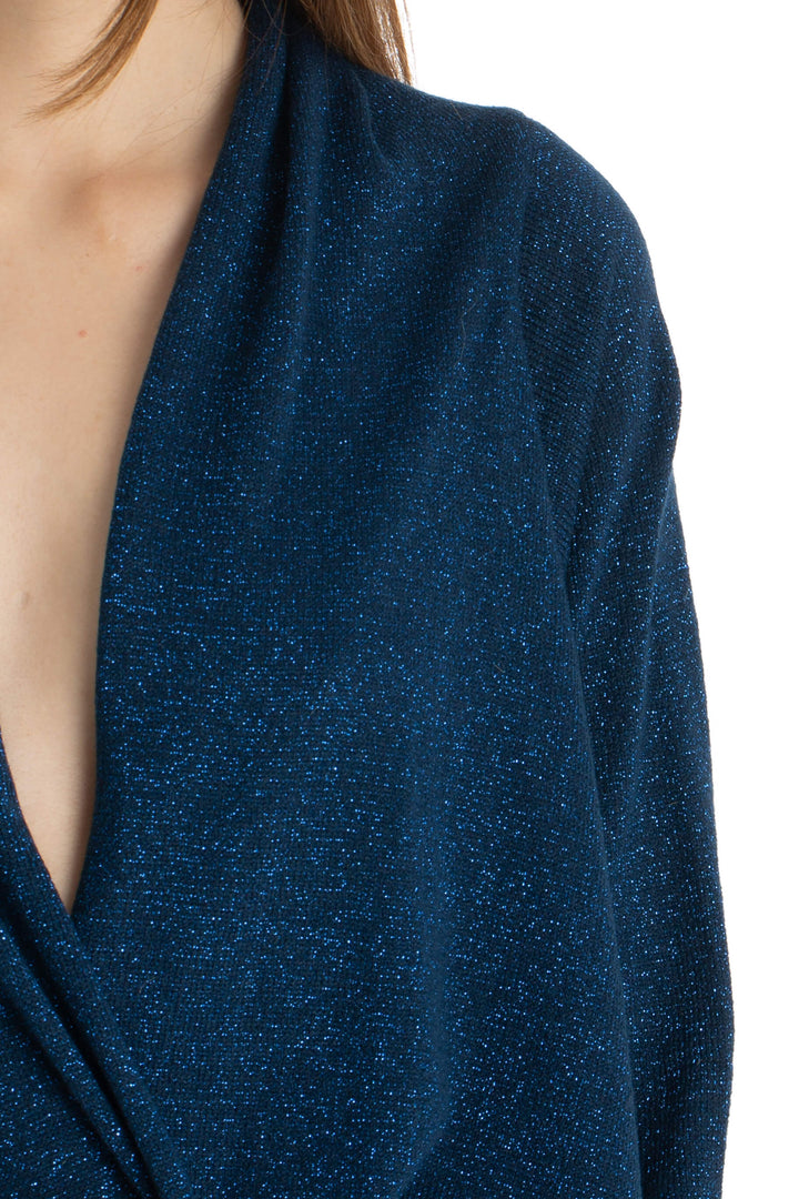 Suéter Tricot Joli azul, detalle – ClosetRehab