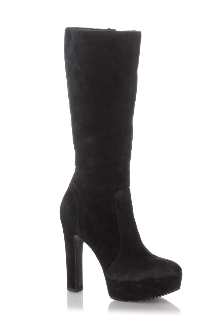 Zapato Via Spiga negro, vista posterior – ClosetRehab