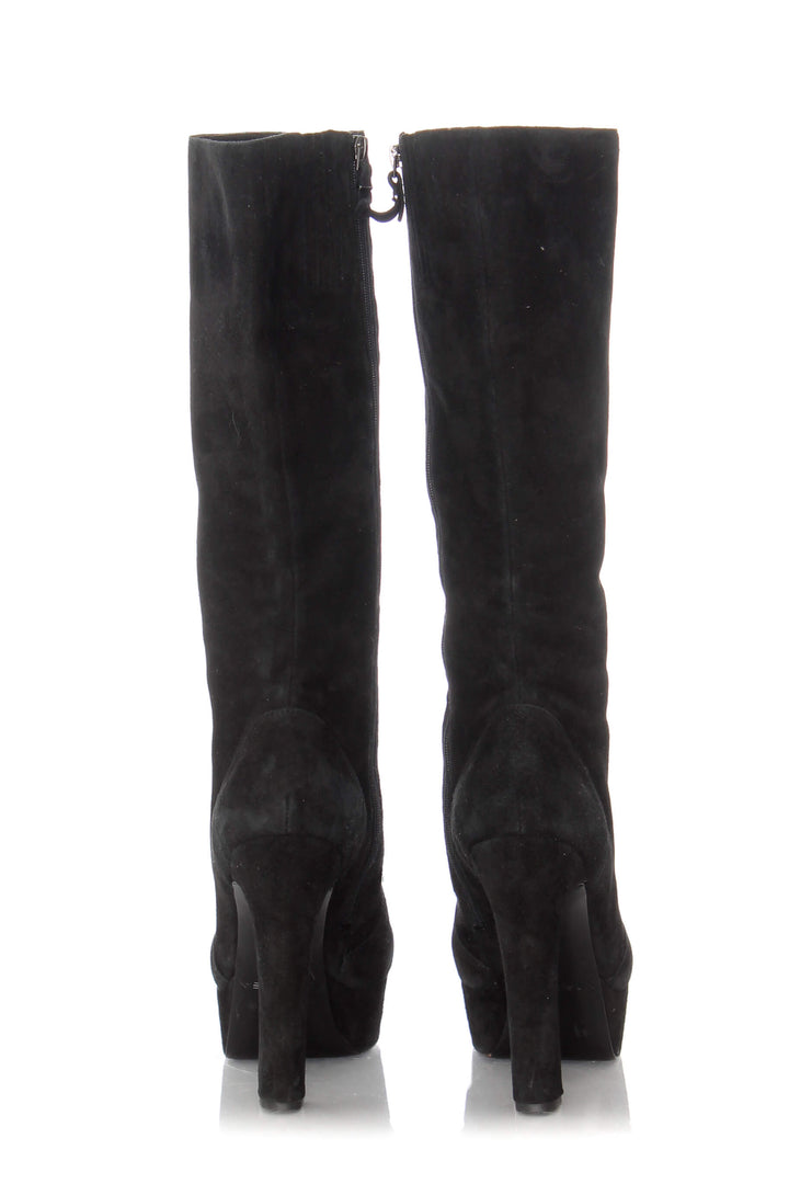 Zapato Via Spiga negro, detalle 6 – ClosetRehab