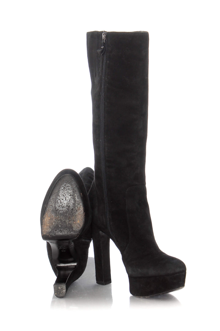 Zapato Via Spiga negro, detalle 7 – ClosetRehab