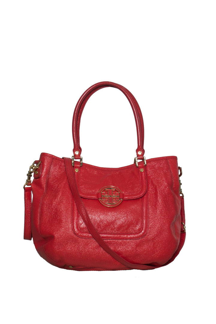 Bolsa Tory Burch rojo, vista frontal – ClosetRehab
