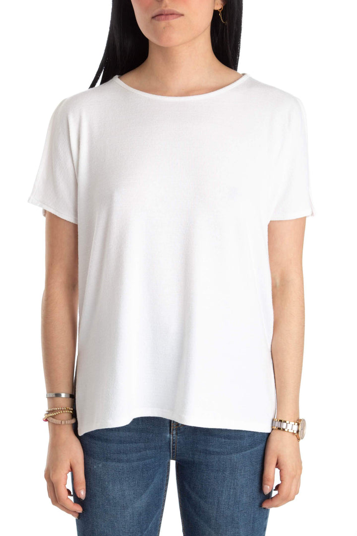 Blusa Rag & Bone blanco, vista frontal – ClosetRehab