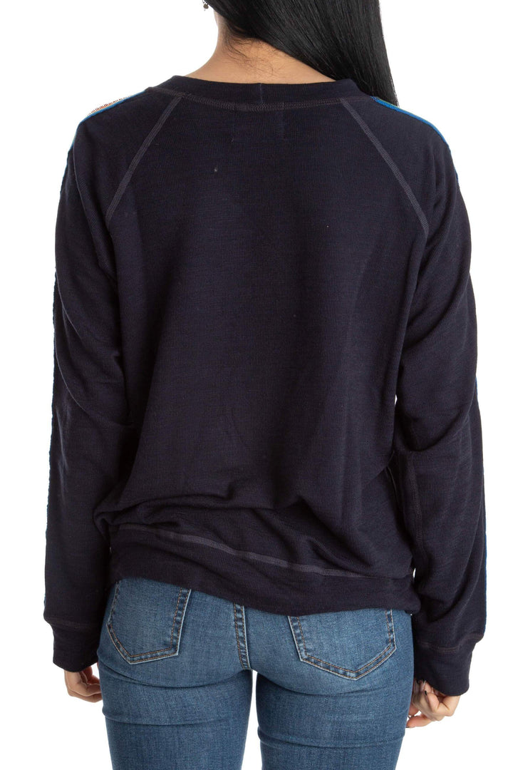 Sudadera Monrow negro, vista posterior – ClosetRehab