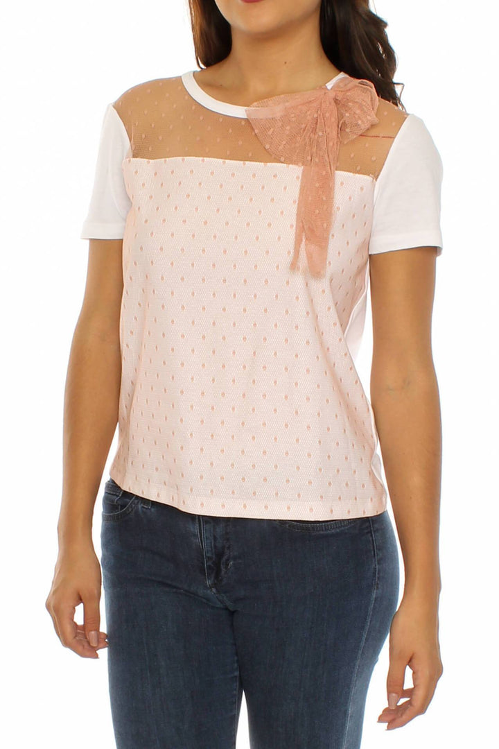Blusa Red Valentino rosa, vista frontal – ClosetRehab