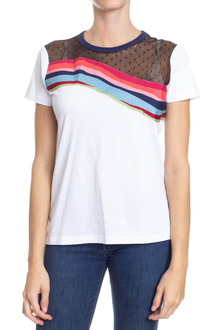 Blusa Red Valentino blanco, vista frontal – ClosetRehab