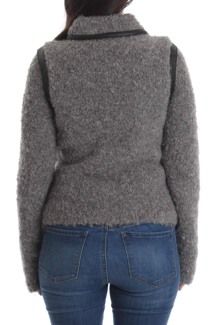 Chamarra Rag & Bone gris, vista posterior – ClosetRehab