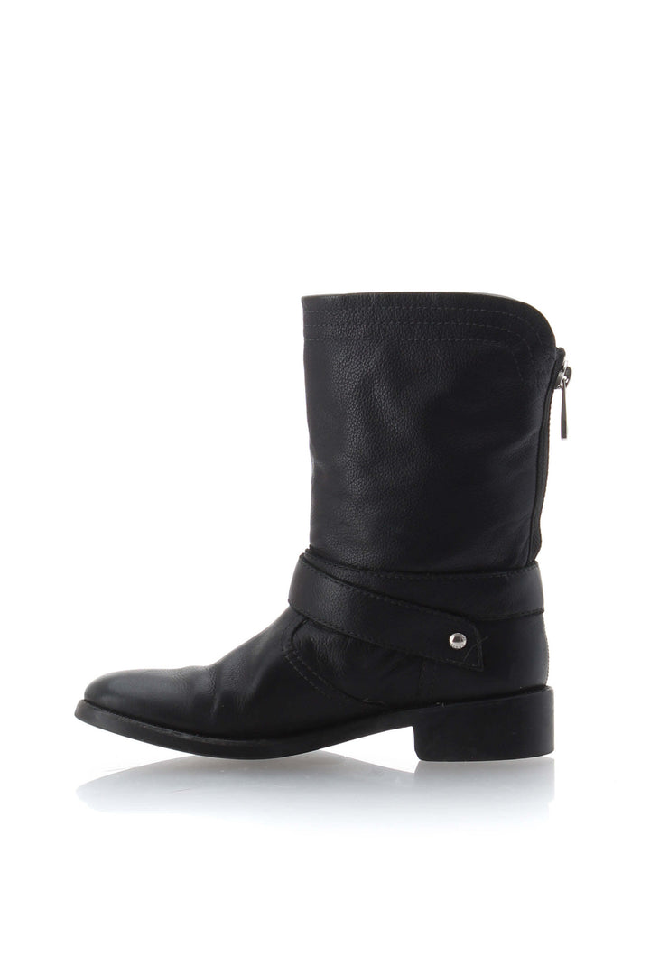 Zapato Bally negro, detalle – ClosetRehab