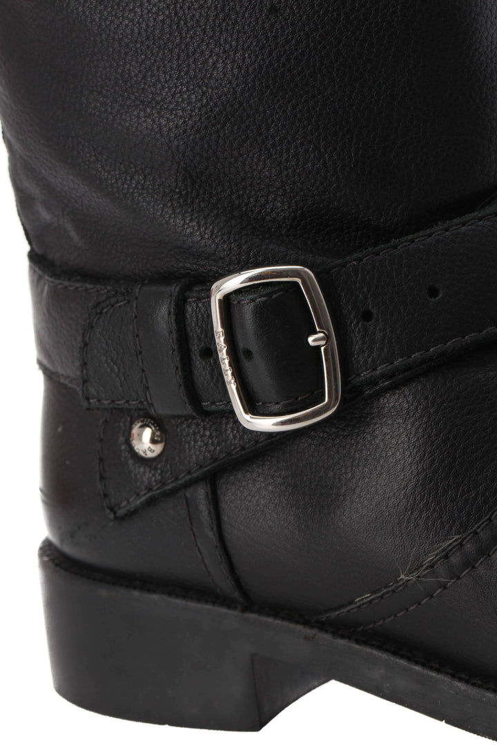 Zapato Bally negro, detalle 9 – ClosetRehab