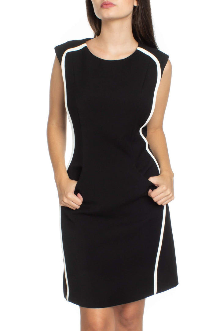 Vestido Dolce & Gabbana negro, vista frontal – ClosetRehab