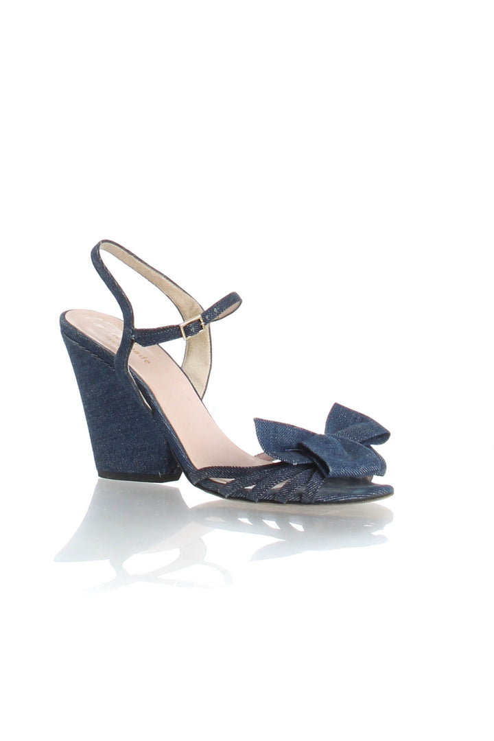 Zapato Kate Spade azul, vista posterior – ClosetRehab