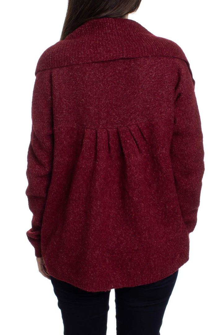 Vestido BCBGMAXAZRIA rojo, vista posterior – ClosetRehab