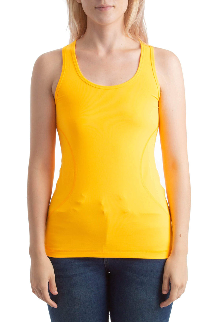 Blusa Zella amarillo, vista frontal – ClosetRehab