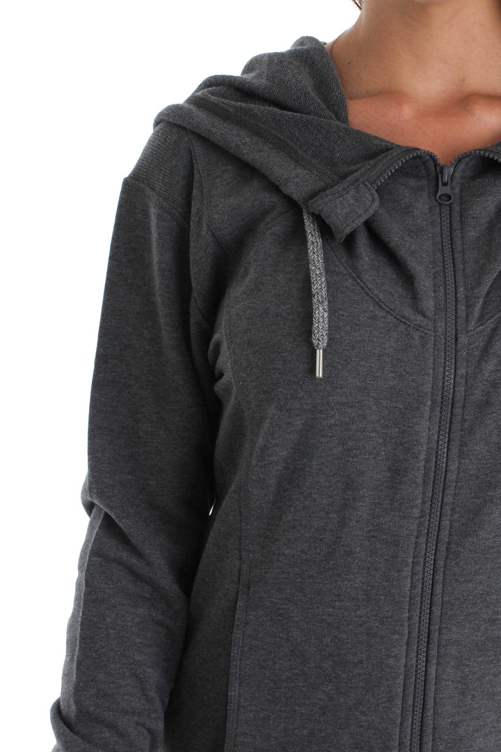 Sudadera Zella gris, vista lateral – ClosetRehab